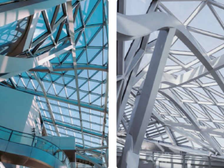 智能遮阳温致变色玻璃